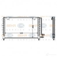 Радиатор кондиционера HELLA 9CFZ4B4 _BEHR HELLA SERVICE_ 8fc351306091 39344