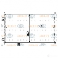 Радиатор кондиционера HELLA 8fc351304461 Honda Q6AJYZP _BEHR HELLA SERVICE_