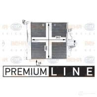 Радиатор кондиционера HELLA 27OIW 8fc351301751 _BEHR HELLA SERVICE_ 39110 - Изображение 2