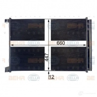 Радиатор кондиционера HELLA V6NZ M 8fc351302604 1424388282 4045621521677 - Изображение 2