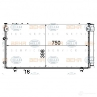 Радиатор кондиционера HELLA Toyota Ipsum (M20) 2 Минивэн 2.0 (ACM20) 150 л.с. 2001 – 2009 8fc351310171 _BEHR HELLA SERVICE_ ACHAU