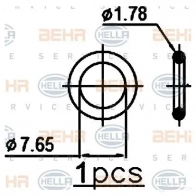 Радиатор кондиционера HELLA 38876 JS0KBM _BEHR HELLA SERVICE_ 8fc351038551 - Изображение 2
