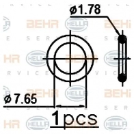 Радиатор кондиционера HELLA _BEHR HELLA SERVICE_ 8fc351343484 BPR8U 39679