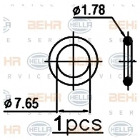 Радиатор кондиционера HELLA U4049JE 8fc351319411 _BEHR HELLA SERVICE_ 39602 - Изображение 2