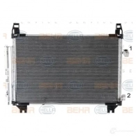 Радиатор кондиционера HELLA 8fc351343471 _BEHR HELLA SERVICE_ 2W9OV4 39676 - Изображение 4
