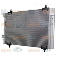 Радиатор кондиционера HELLA Citroen C4 1 (LA, PF2) Купе 2.0 16V 136 л.с. 2004 – 2007 8fc351317571 _BEHR HELLA SERVICE_ N65LFP8