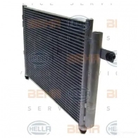 Радиатор кондиционера HELLA _BEHR HELLA SERVICE_ 39182 23ELM5 8fc351302651 - Изображение 4