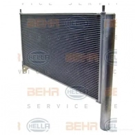 Радиатор кондиционера HELLA 8fc351343624 _BEHR HELLA SERVICE_ 2L5B0 39698 - Изображение 2