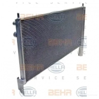 Радиатор кондиционера HELLA 8fc351343624 _BEHR HELLA SERVICE_ 2L5B0 39698 - Изображение 4