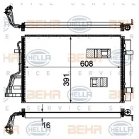 Радиатор кондиционера HELLA 8fc351318444 39559 DDETO J 4045621513436 - Изображение 2