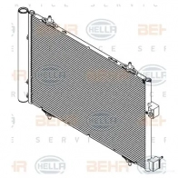 Радиатор кондиционера HELLA NFGB C 1424388263 8fc351004551 4045621524753 - Изображение 2
