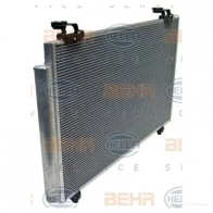 Радиатор кондиционера HELLA 8fc351343724 39718 _BEHR HELLA SERVICE_ SS7EUF - Изображение 4