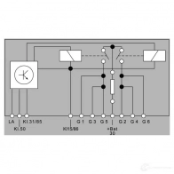 Реле свечей накала HELLA 043 103 5AD96E 19318 4rv008188031 - Изображение 2