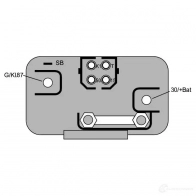 Реле свечей накала HELLA 4rv008188331 19339 JXPJKU 0 43153 - Изображение 2