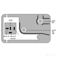 Реле свечей накала HELLA 19323 4rv008188081 XY0LUI1 0 43108 - Изображение 3