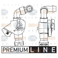 Клапан охлаждающей жидкости, кран печки HELLA _BEHR HELLA SERVICE_ I2BOR 52487 9xl351341071