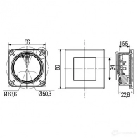 Подсветка ниши для ног HELLA 18740 8 MG4V 2xt980580052 4082300295252 - Изображение 2