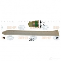 Осушитель кондиционера HELLA 41458 8ft351193121 F4RNW8D _BEHR HELLA SERVICE_ - Изображение 5