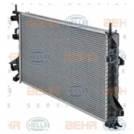 Радиатор охлаждения двигателя HELLA _BEHR HELLA SERVICE_ LNCG94L 8mk376716291 45704 - Изображение 3