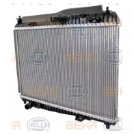Радиатор охлаждения двигателя HELLA I TUC0 44870 4045621482572 8mk376701641 - Изображение 2