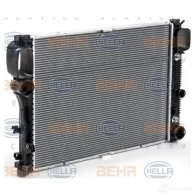 Радиатор охлаждения двигателя HELLA N59L7O _BEHR HELLA SERVICE_ 8mk376700614 44842