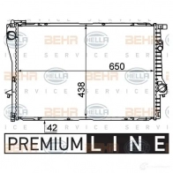 Радиатор охлаждения двигателя HELLA _BEHR HELLA SERVICE_ 45325 8mk376712231 XCSRO - Изображение 8