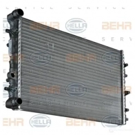 Радиатор охлаждения двигателя HELLA _BEHR HELLA SERVICE_ 45811 8mk376717701 E5SXG