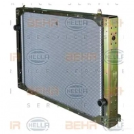 Радиатор охлаждения двигателя HELLA 46196 A2W6MS 8mk376722411 _BEHR HELLA SERVICE_ - Изображение 5