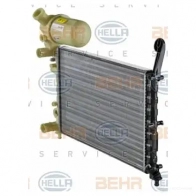 Радиатор охлаждения двигателя HELLA _BEHR HELLA SERVICE_ 45683 8mk376716121 6JDBM - Изображение 3
