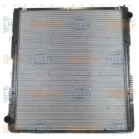 Радиатор охлаждения двигателя HELLA 8mk376756161 46603 _BEHR HELLA SERVICE_ BEFSVD - Изображение 2