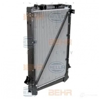 Радиатор охлаждения двигателя HELLA 46462 8mk376751764 MN6LTS _BEHR HELLA SERVICE_ - Изображение 4