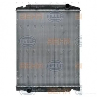 Радиатор охлаждения двигателя HELLA _BEHR HELLA SERVICE_ 46161 8mk376721791 HM85RC - Изображение 2