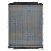 Радиатор охлаждения двигателя HELLA _BEHR HELLA SERVICE_ 46161 8mk376721791 HM85RC - Изображение 5
