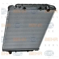 Радиатор охлаждения двигателя HELLA _BEHR HELLA SERVICE_ 46161 8mk376721791 HM85RC - Изображение 6