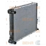 Радиатор охлаждения двигателя HELLA 8J3US2S 8mk376706514 _BEHR HELLA SERVICE_ 44960 - Изображение 3