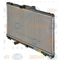 Радиатор охлаждения двигателя HELLA 44980 _BEHR HELLA SERVICE_ ATS7S 8mk376706731 - Изображение 2