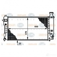 Радиатор охлаждения двигателя HELLA C4IYDYY 8mk376719601 _BEHR HELLA SERVICE_ Peugeot 405 2 (4B) Седан 1.9 D 68 л.с. 1994 – 1995