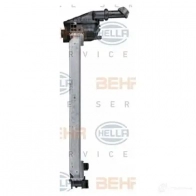 Радиатор охлаждения двигателя HELLA 8mk376721261 46109 SMN33WM _BEHR HELLA SERVICE_ - Изображение 2