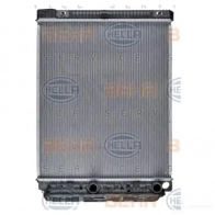 Радиатор охлаждения двигателя HELLA 8mk376721261 46109 SMN33WM _BEHR HELLA SERVICE_ - Изображение 3