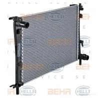 Радиатор охлаждения двигателя HELLA 46815 8mk376764314 UW5CEO _BEHR HELLA SERVICE_ - Изображение 3