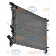Радиатор охлаждения двигателя HELLA 45999 KMF4GV4 8mk376719761 _BEHR HELLA SERVICE_ - Изображение 2