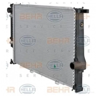 Радиатор охлаждения двигателя HELLA _BEHR HELLA SERVICE_ 1SGU2 8mk376711501 45281 - Изображение 2