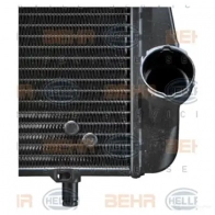 Радиатор охлаждения двигателя HELLA U2PCWYM 46840 8mk376765131 _BEHR HELLA SERVICE_ - Изображение 5