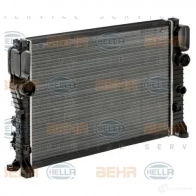 Радиатор охлаждения двигателя HELLA D1QO3 _BEHR HELLA SERVICE_ 8mk376700601 Mercedes E-Class (W211) 3 Седан 2.1 E 220 CDI (2108) 170 л.с. 2006 – 2008