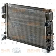 Радиатор охлаждения двигателя HELLA D1QO3 _BEHR HELLA SERVICE_ 8mk376700601 44839 - Изображение 2