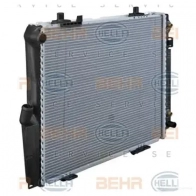 Радиатор охлаждения двигателя HELLA 8mk376712531 _BEHR HELLA SERVICE_ 45363 7JU55DH - Изображение 2
