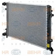 Радиатор охлаждения двигателя HELLA 8mk376781091 QT36TJ0 47102 _BEHR HELLA SERVICE_ - Изображение 3