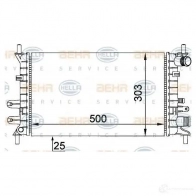 Радиатор охлаждения двигателя HELLA Ford Escort 7 (FA, GAL, AFL) Седан 8mk376720191 T3D1CRT _BEHR HELLA SERVICE_