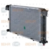 Радиатор охлаждения двигателя HELLA J8BDY 8mk376711451 _BEHR HELLA SERVICE_ 45278 - Изображение 2