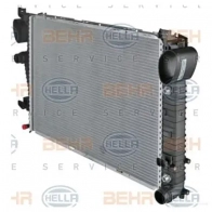 Радиатор охлаждения двигателя HELLA 45710 FFT6EAS 8mk376716331 _BEHR HELLA SERVICE_ - Изображение 3
